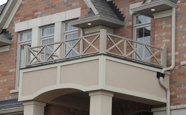 decorative balcony railing