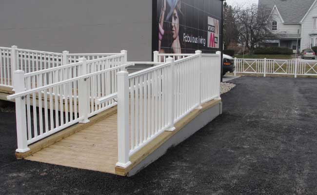handrails for shopping centre