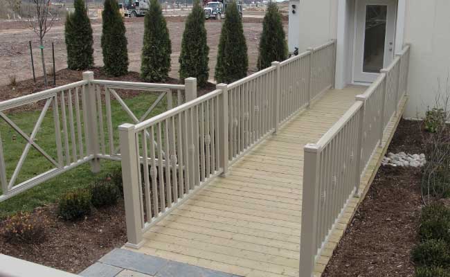 walkway bridge railing