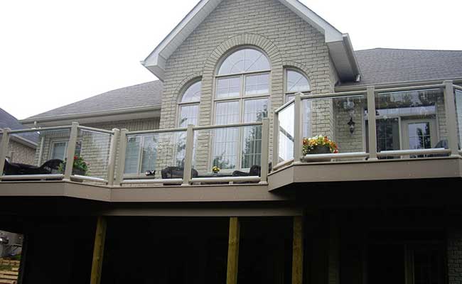 second story railing
